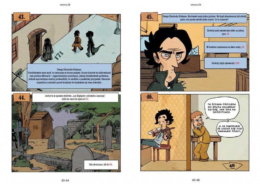 Paragraph Comic - Cuatro investigaciones de Sherlock Holmes